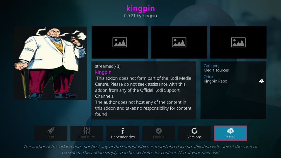 How to Install Kingpin Kodi Addon 