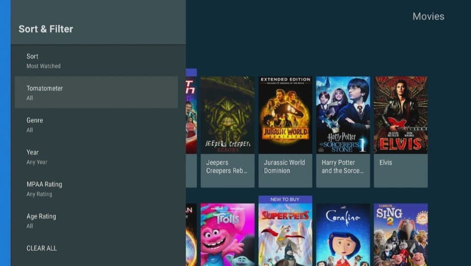 vudu app fire tv