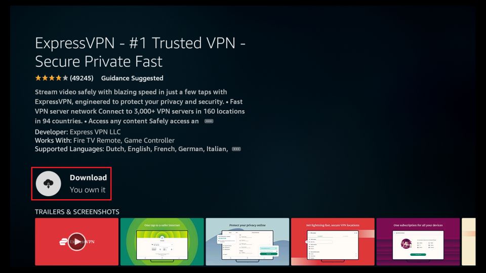 expressvpn firestick