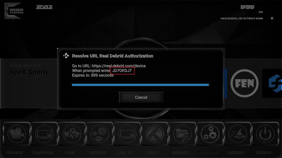 how to install cman wizard kodi builds