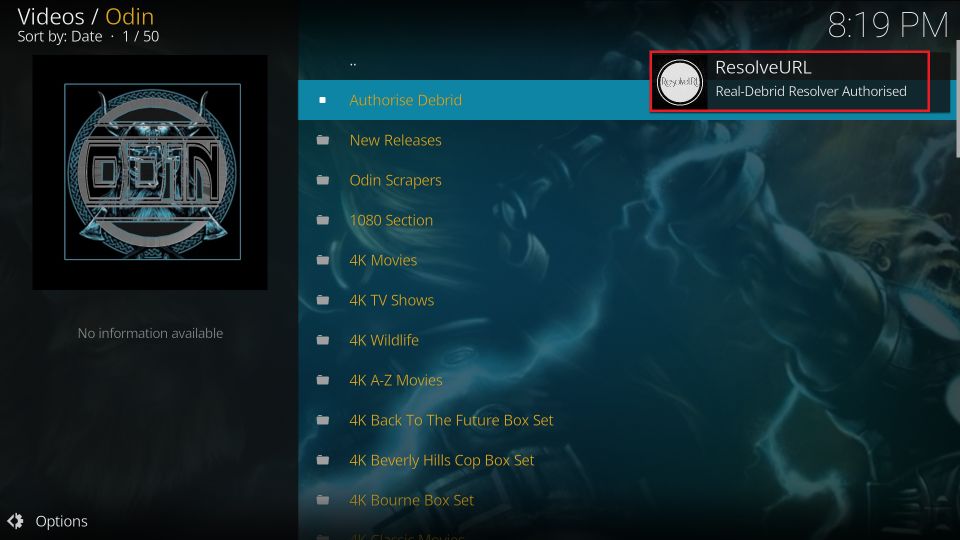 how to install odin kodi addon