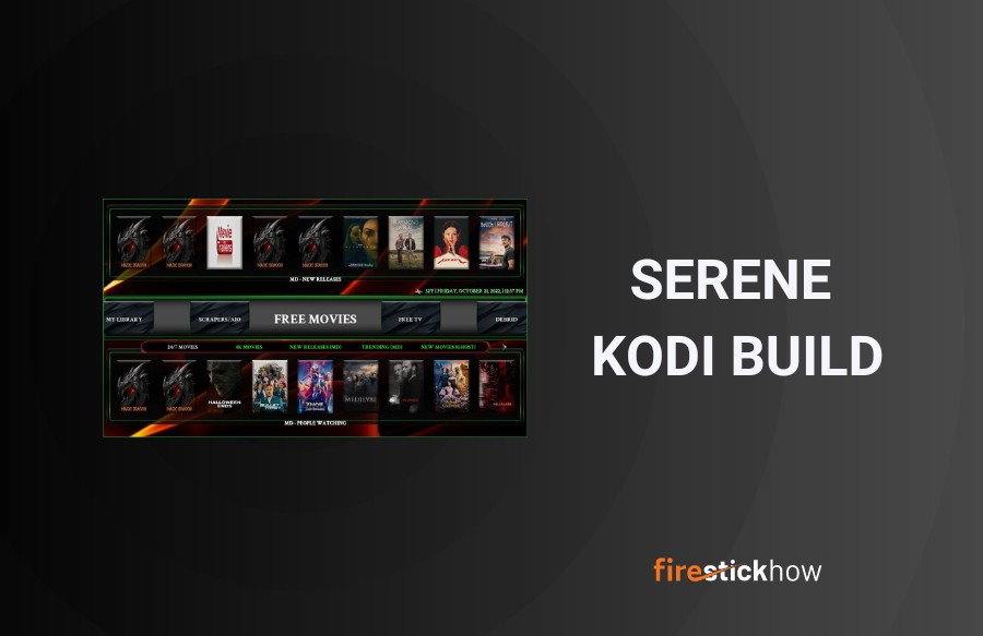 install serene kodi build