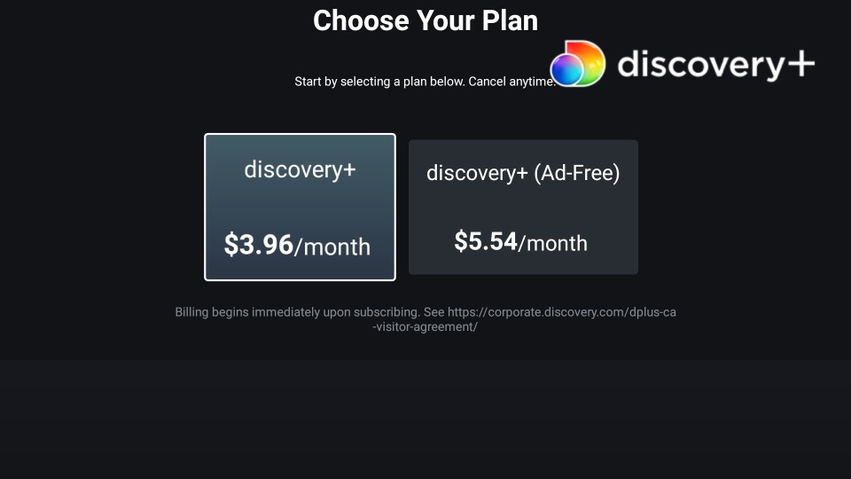 subscription plan