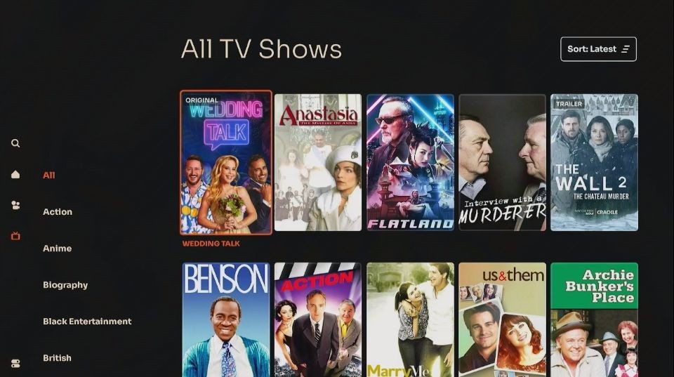 crackle tv shows