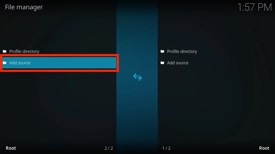 Add the source