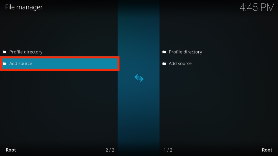select Add source