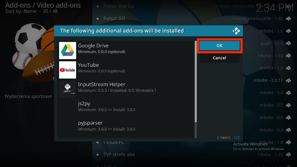 additional addons