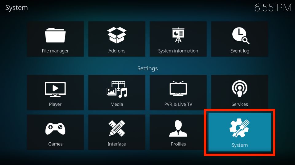 kodi System