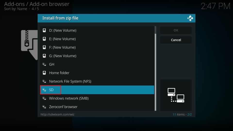 smokin kodi build