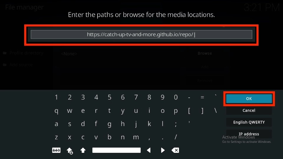 Enter the repo link