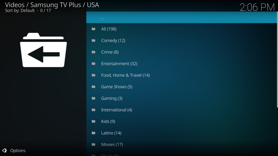 addon samsung tv plus