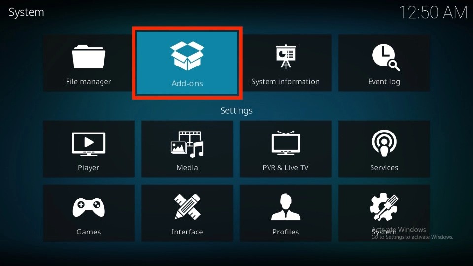 Kodi addons