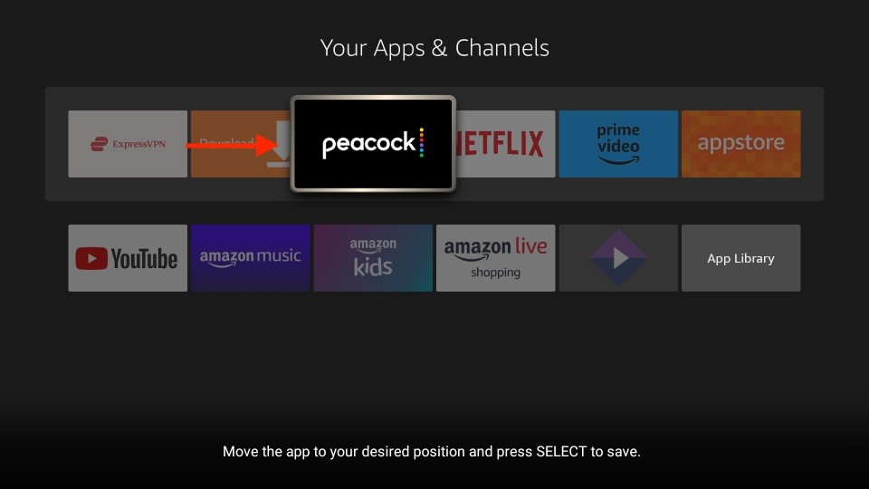 peacock tv on amazon fire stick