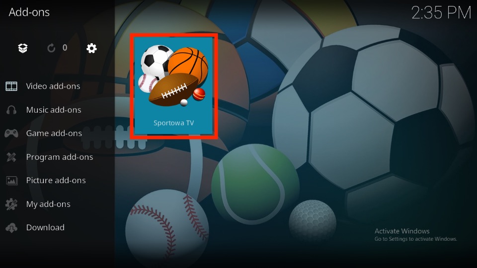 select sportowa tv 