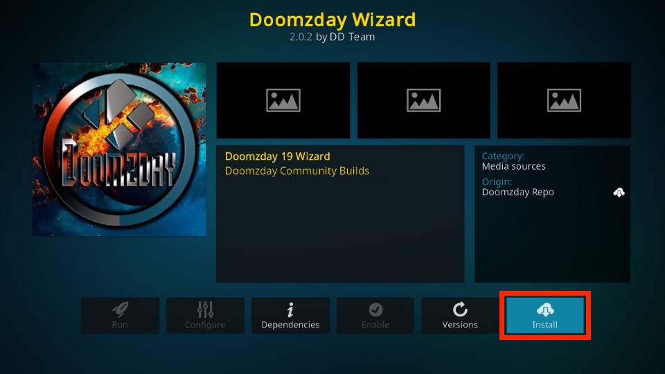 How to Install Doomzday Kodi Builds
