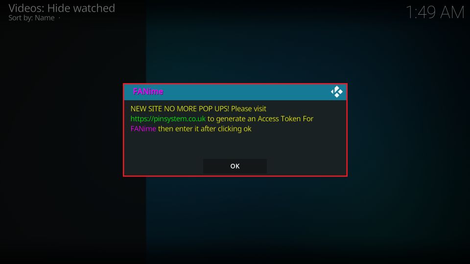 fanime kodi addon guide