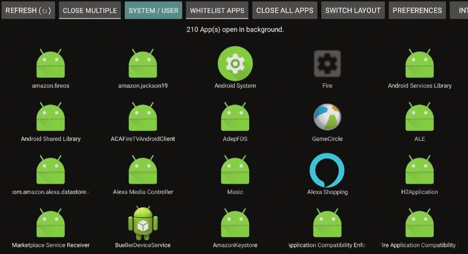 background app