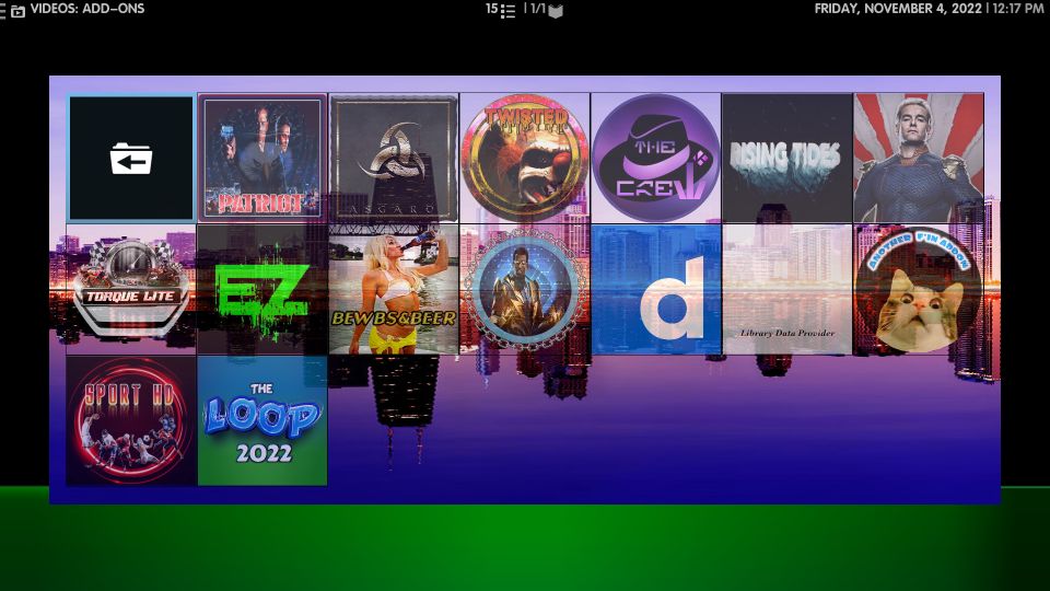addons on this window