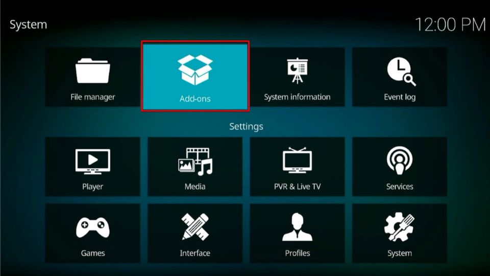 kodi addons