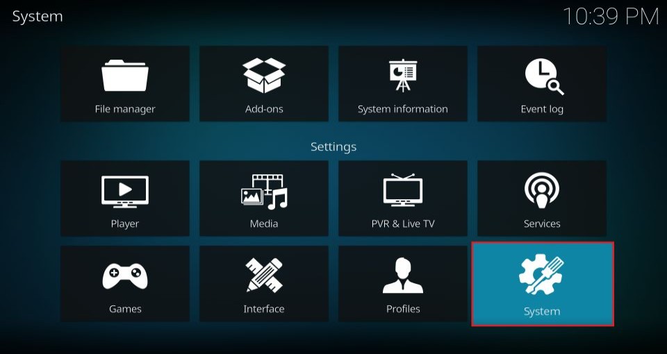 kodi System 