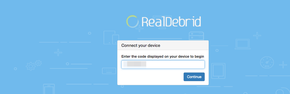 Authenticating Real Debrid