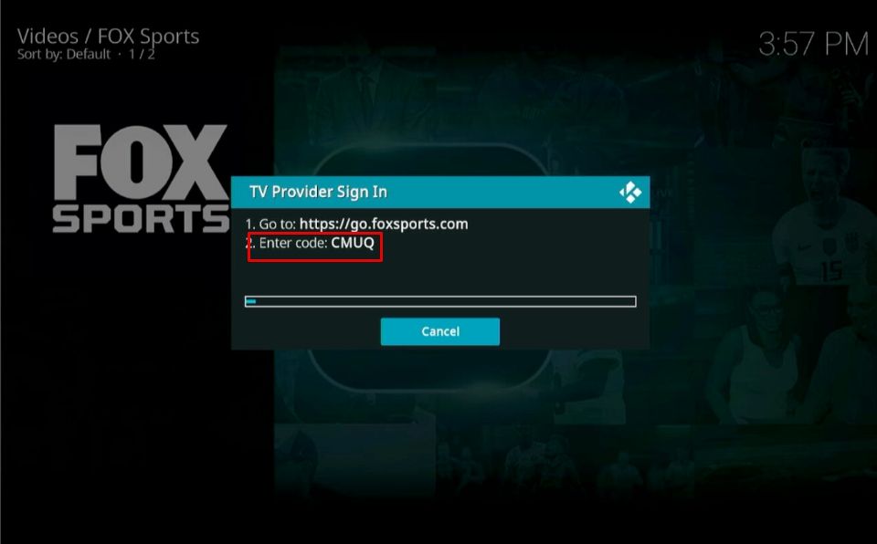 enter the code