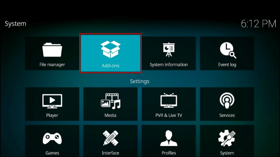 kodi addons