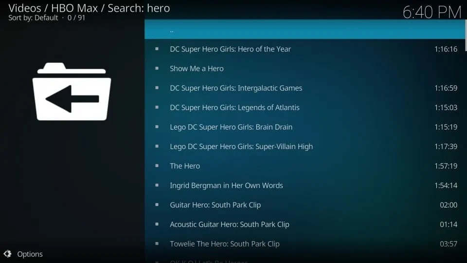 How to Install HBO Max kodi addon