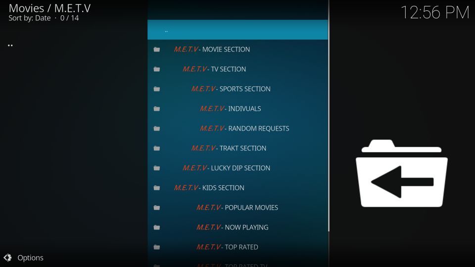 metv kodi addon