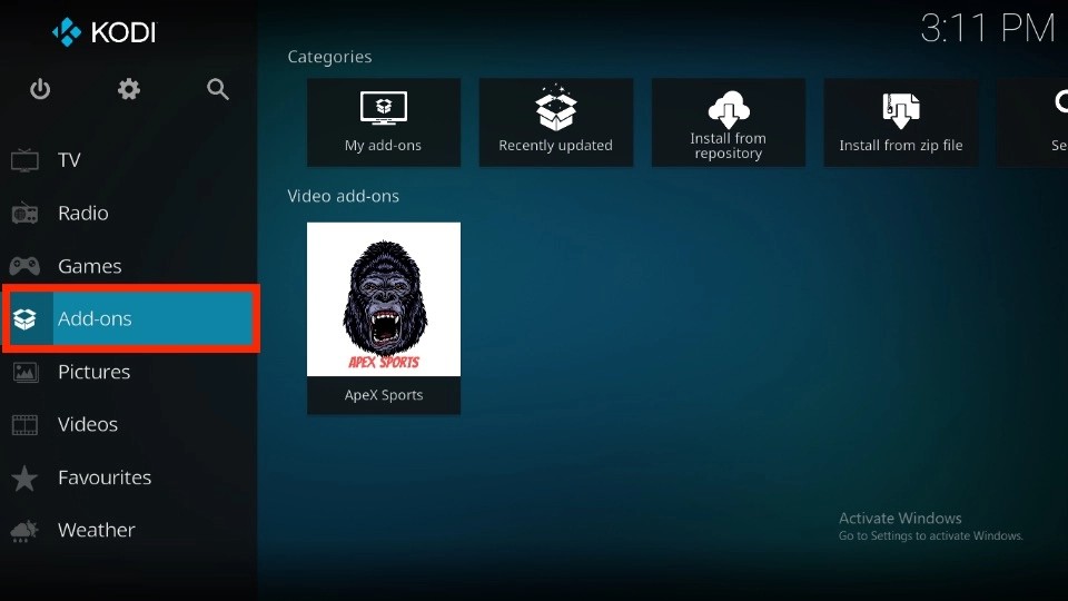 kodi Add-ons