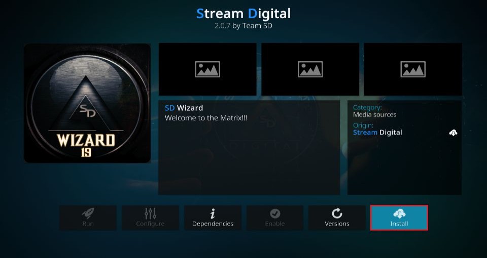 how to install stream digital kodi build