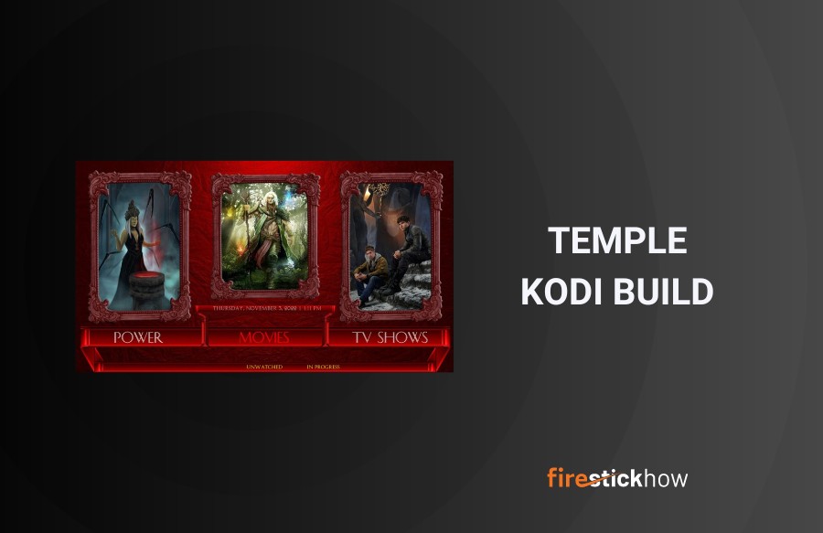 install temple kodi build