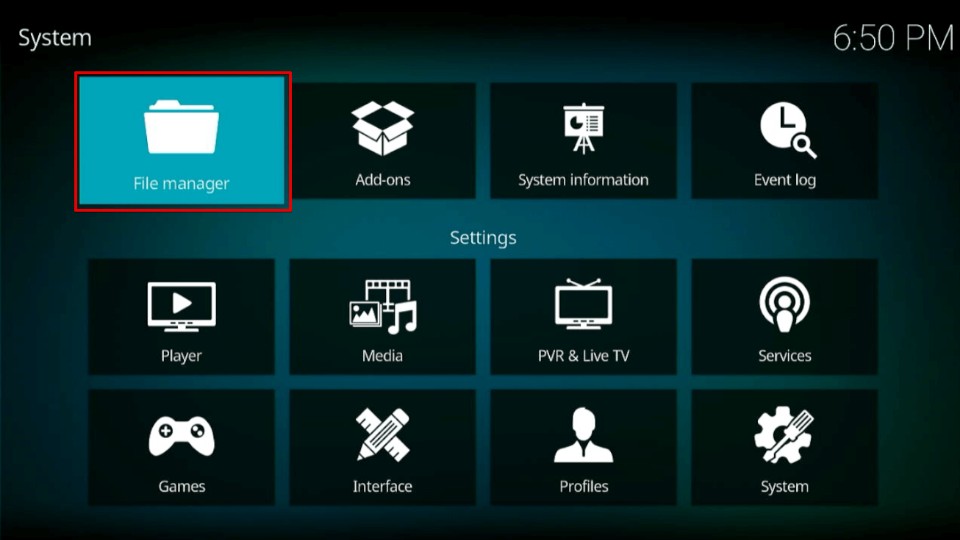 kodi File Manager