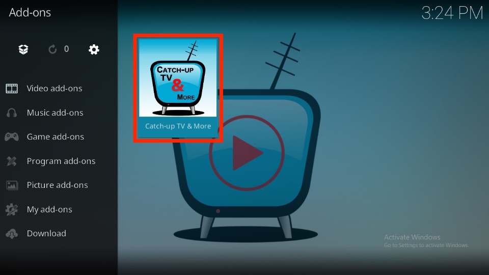 Play Catch-up TV and more
