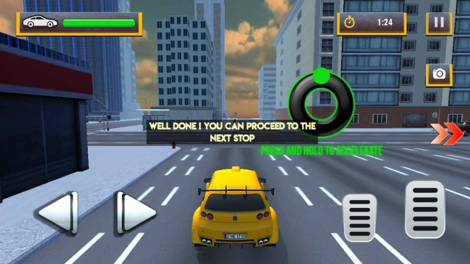 How to Play Taxi Driving 3D 