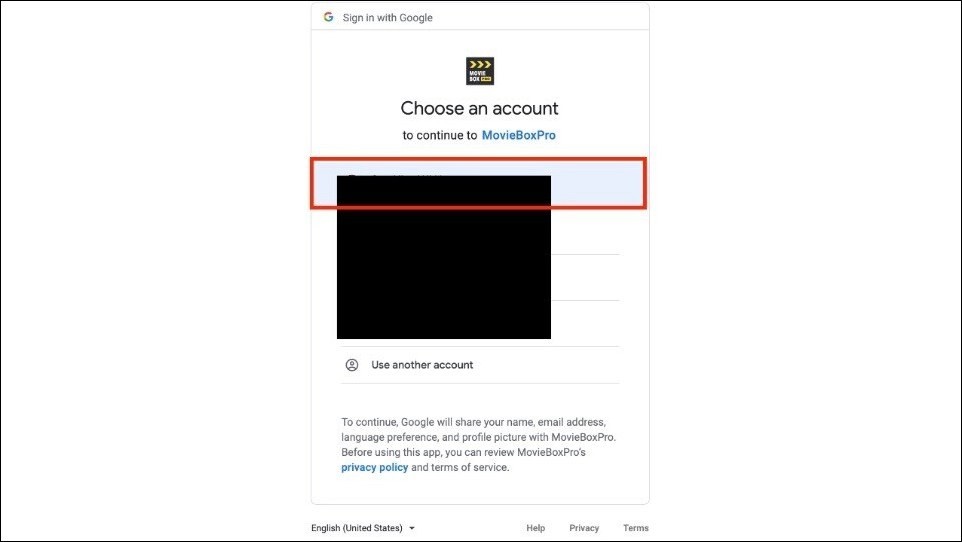 create a MovieBoxPro account