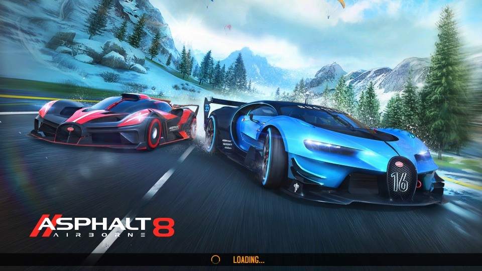 Asphalt 8 load to launch