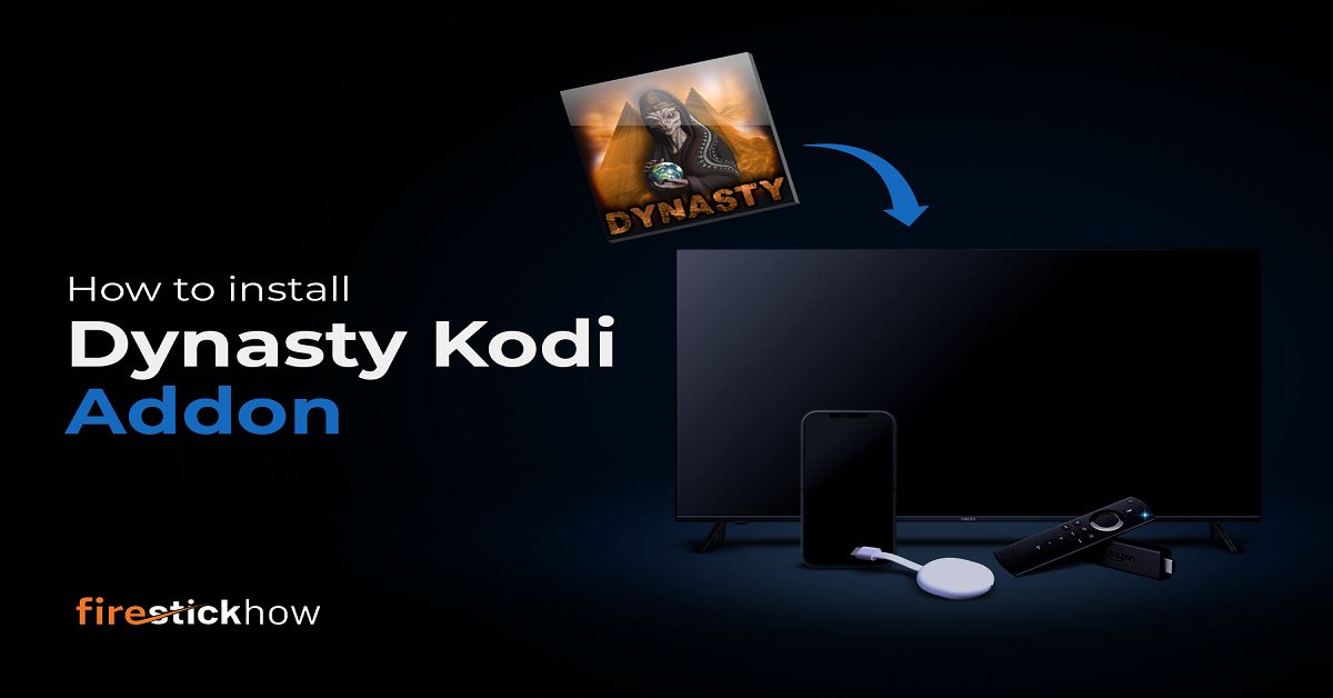 how to install dynasty kodi addon
