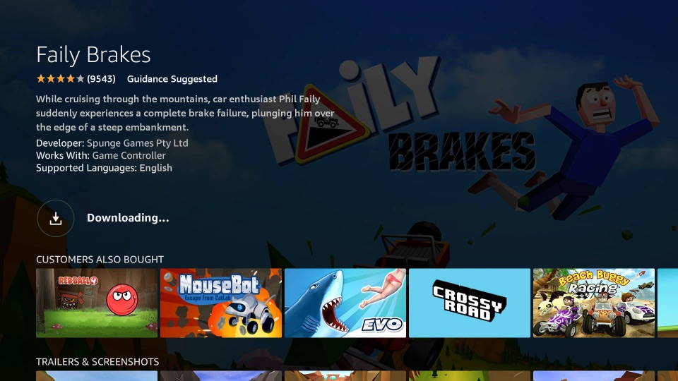 downloading faily brakes