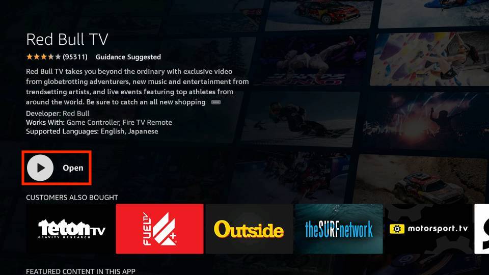 How to Install Red Bull TV on Firestick in Just a Few Simple Steps