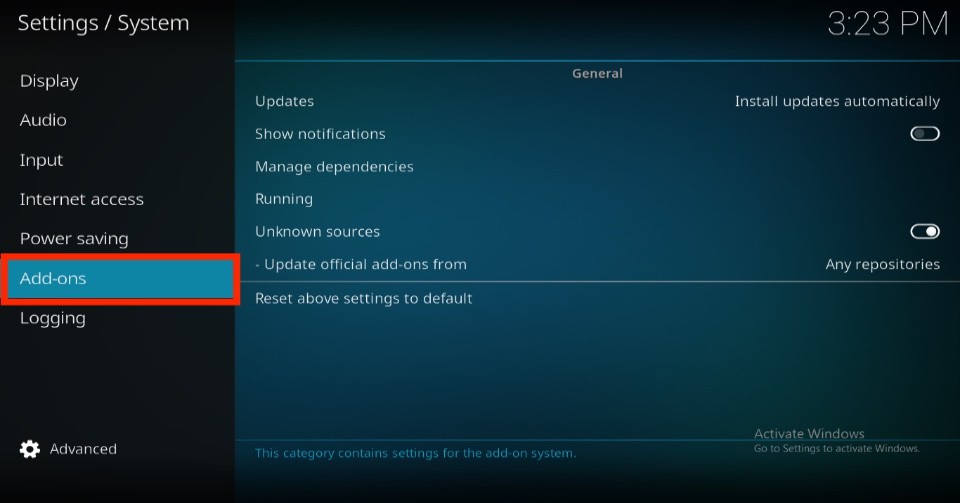 addons