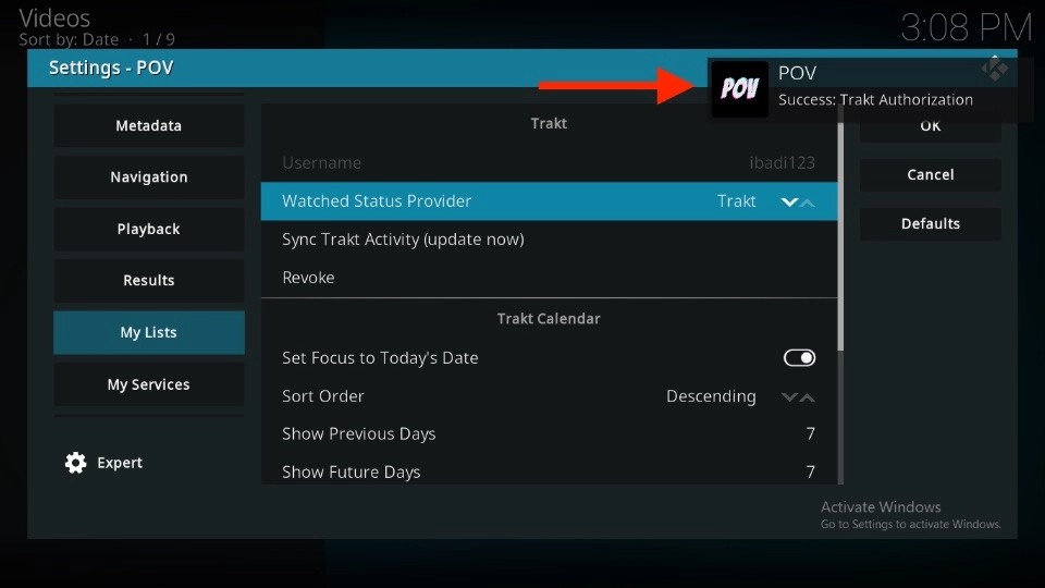 How to Install POV Kodi Addon