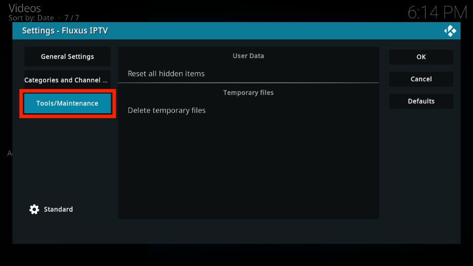 how to install Fluxus IPTV Kodi Addon