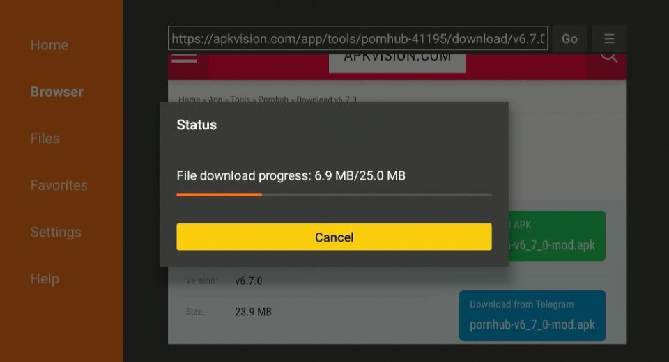 download porn hub apk files