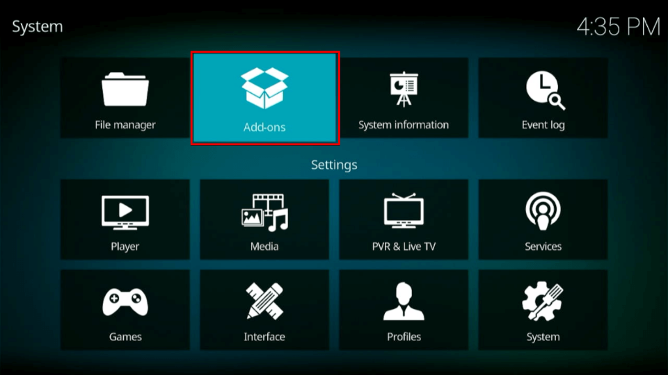 kodi addons