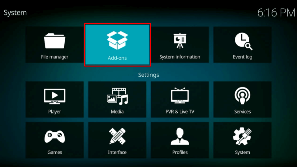 kodi addons