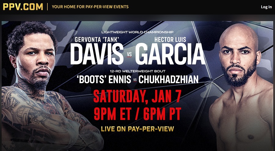 watch Davis vs. Garcia online on firestick