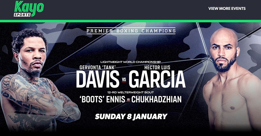 watch Davis vs. Garcia online