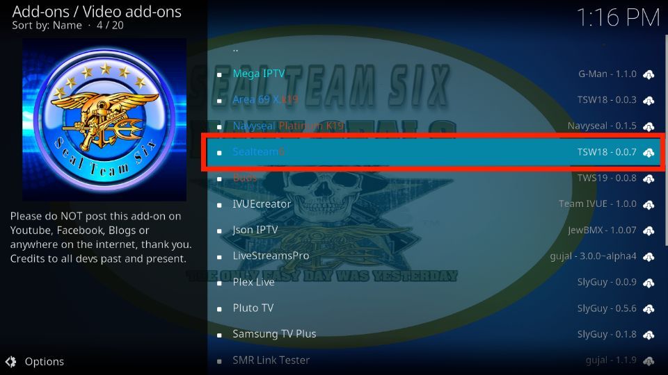 select sealteam6