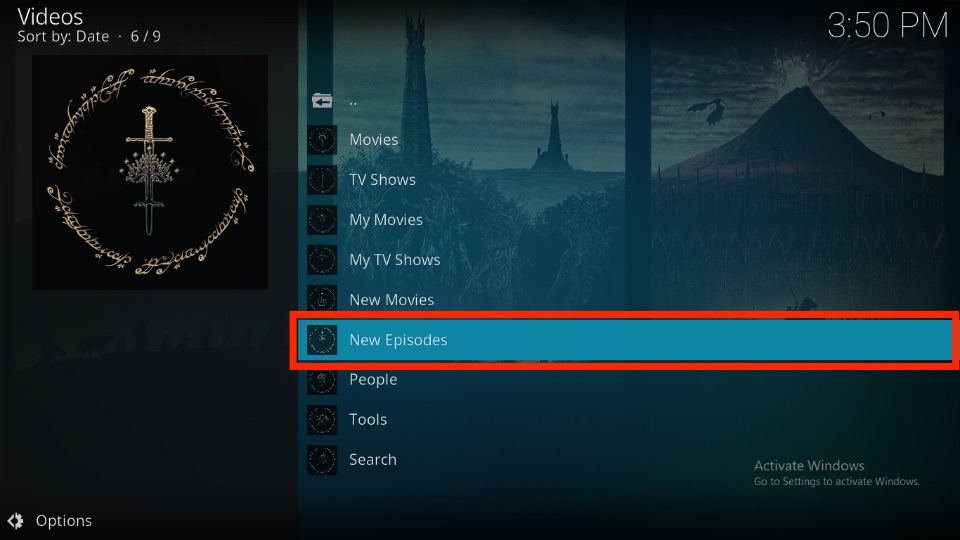 Tv shows New Episodes